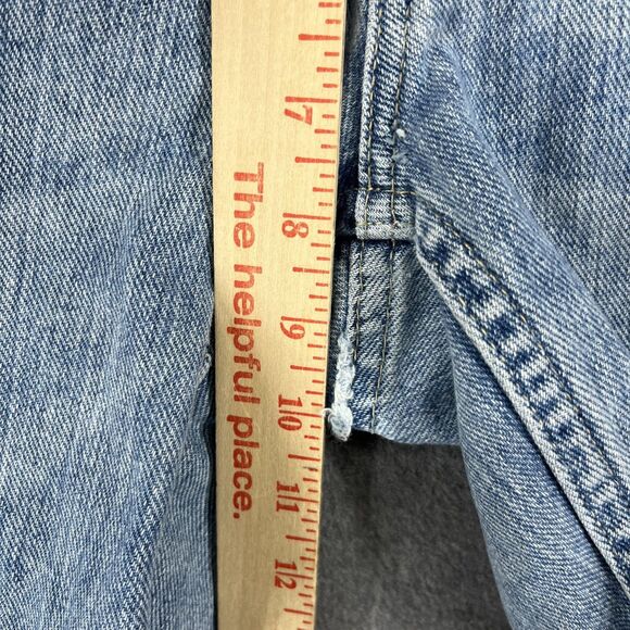 American Eagle Shorts Womens 6 Denim Hipster Frayed Hem Distressed Jean Shorts - Picture 6 of 14